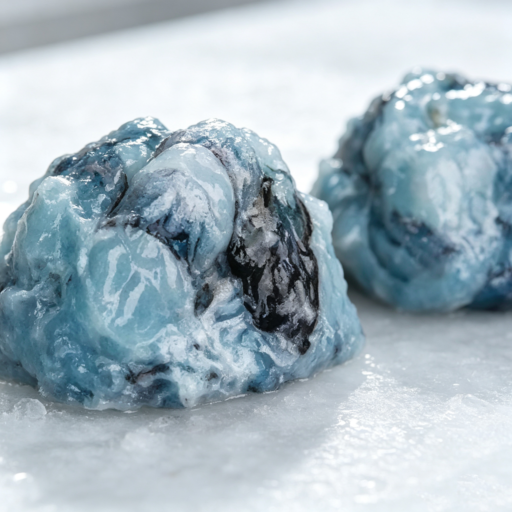 Black tiger shrimp paste, raw and frozen