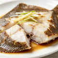 Whole turbot fish, raw and frozen